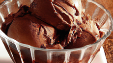 Glace au chocolat