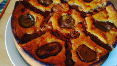 Cake aux amandes abricots et figues