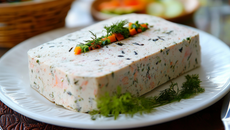 Terrine de crabe aux petits légumes (sans cuisson)