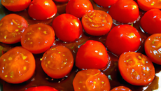 Tomates caramélisées rapides