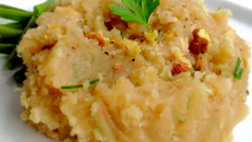 Ecrasé de pommes de terre aux noisettes