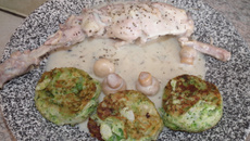 Lapin à la fourme d'Ambert