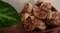 Pizza au thon roulée citronnée