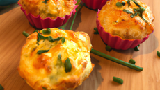 Petits soufflés fromage/ciboulette