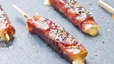 Yakitori Cantal et jambon d'Auvergne