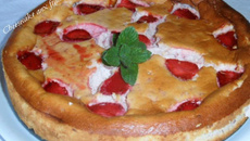 Cheesecake aux fraises Charlotte rapide