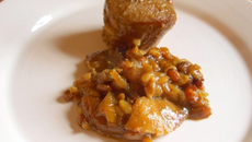 Filet mignon aux fruits secs