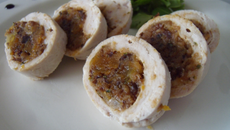 Ballotins de volaille aux fruits secs