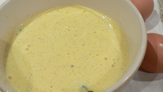 Crème anglaise onctueuse