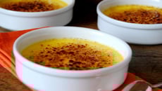 Crème brûlée à la bergamote express