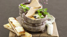 Œufs cocotte au foie gras