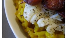 Risotto épicé au cabillaud et chorizo