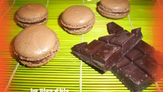Macarons au chocolat inratables
