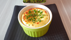 Soufflé au fromage et au cresson