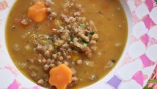 Soupe aux lentilles corail facile