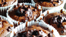 Muffins aux pépites de chocolat inratables