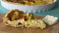 tarte aux poireaux et au bleu