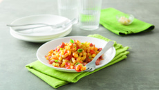 Coquillettes 3 Minuti Barilla au Jambon et Fromage Pecorino