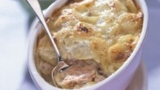 Gratin aux deux saumons