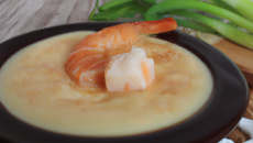 Flan coraya crevettes