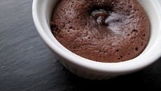 Moelleux au chocolat & son cœur coulant à la crème de marrons