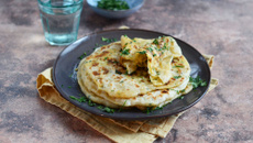 Pain galette à la pommes de terre et au fromage