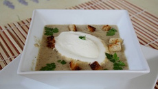 Cappuccino de cèpes