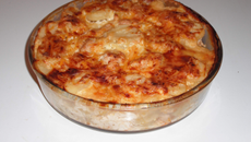 Gratin dauphinois au poulet et à l'estragon