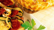 Quiche aux allumettes de jambon cuit