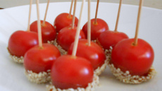 Tomates cerises d'amour rapides