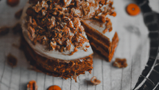 Gâteau aux noisettes et carottes