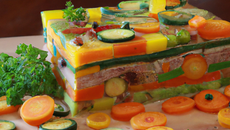 Terrine couleurs aux légumes