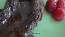 Fondant au chocolat toblerone