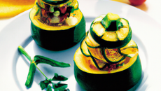 Courgettes farcies aux légumes