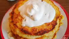 Pancakes au yaourt et maïzena