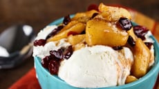 Glace à la vanille base crème anglaise