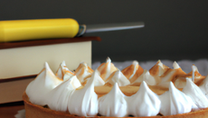 Tarte à la mousse meringuée au citron