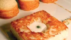 Enrubanné de langoustine royale, risotto poêlé, écume épicée au Sauternes