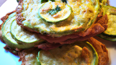 Galettes de courgettes au comté au thermomix