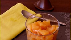 Ananas confit au lait de coco caramélisé