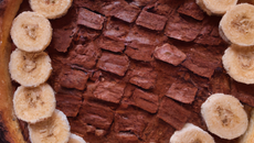 Tarte fine au nutella et à la banane