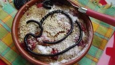 Clafoutis aux framboises et réglisse