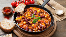Chili con carne de chef