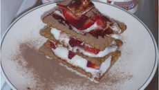 Croustillant de fraise