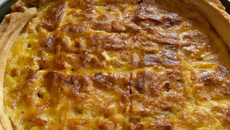 Tarte au maroilles gratinée