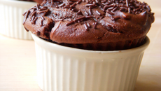 Moelleux châtaigne et chocolat noir