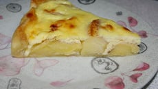 Tarte aux pomme aux fromage blanc