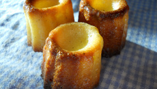 Cannelés au basilic