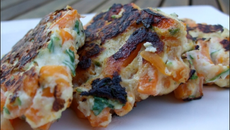 Galettes de carottes à la ricotta