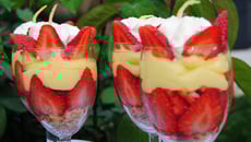 Tarte aux fraises revisitée classique